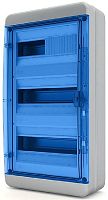 Бокс пластиковый Tekfor ЩРН-П-36 BNS 65-36-1 (560х300х153мм) IP65 синяя дверца картинка 